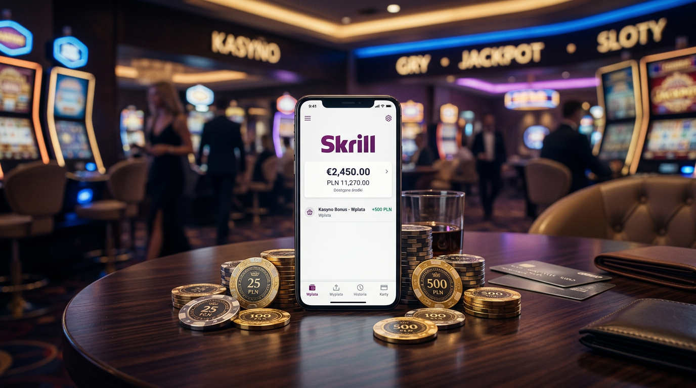 Digital payment Skrill in a modern online casino environment